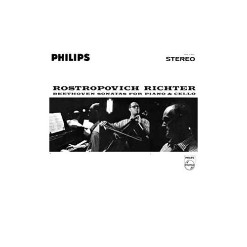 Mstislav Rostropovich/Sviatoslav Richter Beethoven: Sonatas For Piano… (2LP)